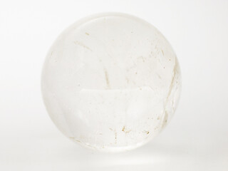 Clear crystal ball