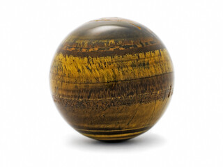 Yellow tiger eye ball