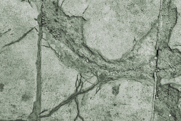 green old stone texture with deep cracks