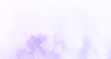 Cloud background. Sky with the cloud. Purple background and texture. 3d rendering.