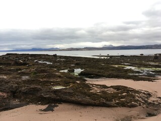 beach and rocks