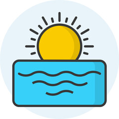 Sunset icon

