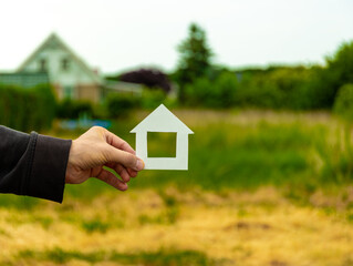 Building a house for new homeowners far away from the city.