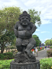 INDONESIA TRAVEL- Sculpture for ancient religious  rituals.