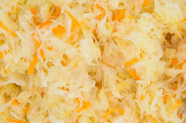 Sauerkraut with carrots