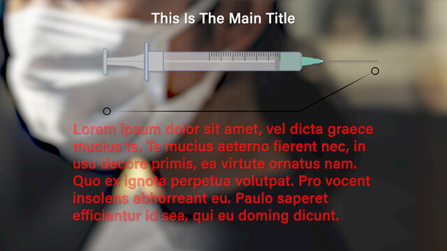 Animated Syringe Title