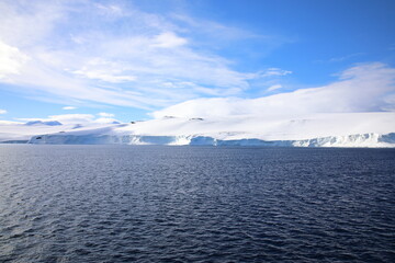 View of glacier at Antarctica