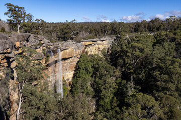 Fototapeta na wymiar Tianjara Falls, Morton National Park N.S.W. Australia