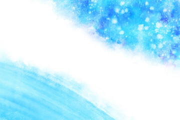 空 雲 青 水彩 ベクター 背景