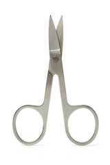 Nose hair clipper isolated on white,Nose hair scissor