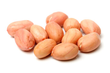 Obraz premium Peanut kernel isolated on white background 