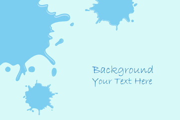 your text here water splash background