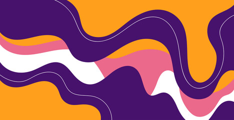 Abstract background. Trendy liquid shape with dynamic composition. Modern liquid gradient Eps 10 vector