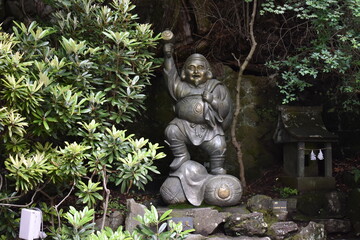 Obraz premium 日本 群馬のパワースポット 榛名神社 夏の風景