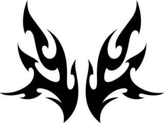 186-Fire Tribal-69(Wing Type)