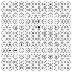 website icon set, business icon set, contact us icon set vector sign symbol