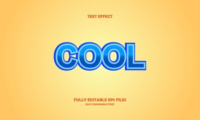 cool style editable text effect