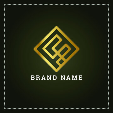 Geometric shape Logo Template for business