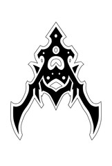 Drawing letter A