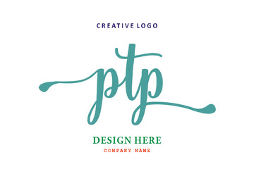 PTP lettering logo is simple, easy to understand and authoritative