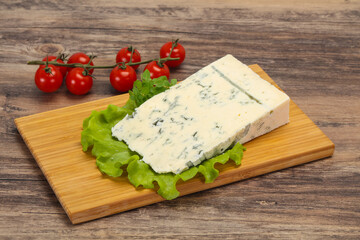Italian traditional gorgonzola soft cheese