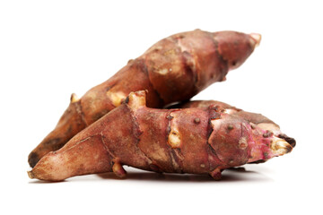  Jerusalem artichoke on a white background