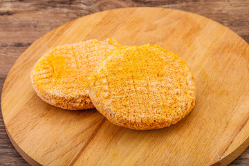 Raw chicken cutlet for roast