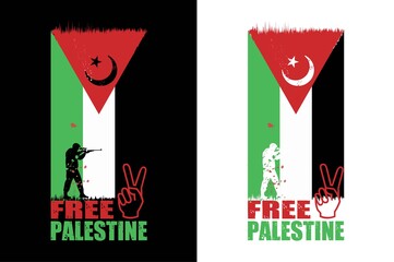 free palestine t-shirt design