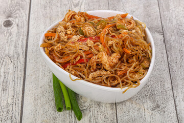 asian Glass noodle with chicken