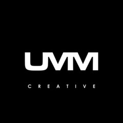 UMM Letter Initial Logo Design Template Vector Illustration
