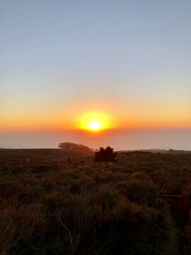 Ocean & The Sunset At Montana De Oro