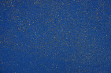 The shadow of the old cement  blue wall surface with cracks , texture , backgrounds for design