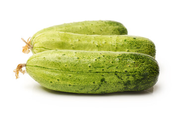 cucumber isolated on white