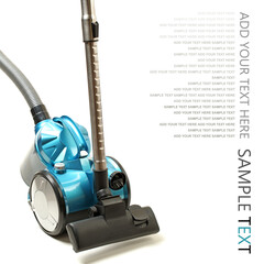vacuum cleaner on white background