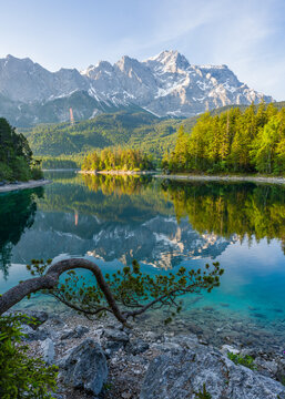 Eibsee an der Zugspitze