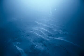 blue background texture water surface flow, abstract water surface