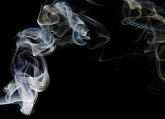 Smoke abstract background