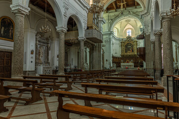 ancient Sicilian medieval church