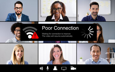 Video Conference Slow Internet Connection