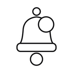 bell notification icons symbol vector elements for infographic web