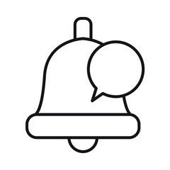 bell notification icons symbol vector elements for infographic web