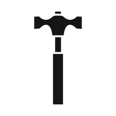Hammer icons symbol vector elements for infographic web