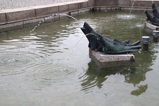 Der Blasiusbrunnen in St.Blasien