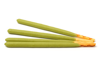 Biscuit Stick on white background