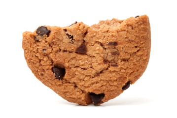 Cookie tower on white background