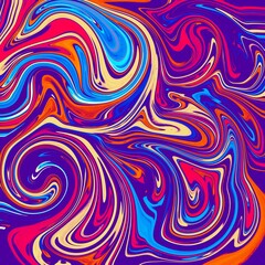 Fototapeta na wymiar Abstract Background, twirl colorful paint abstract Background.