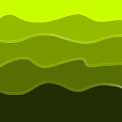 abstract green wave background