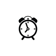 alarm clock icon design template