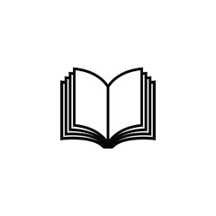 book icon design template vector