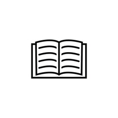 book icon design template vector